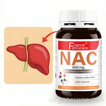 Shecome NAC Cápsulas Antioxidantes Apoyo a la Salud Celular
